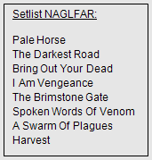 Setlist Naglfar