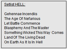 Setlist Hell