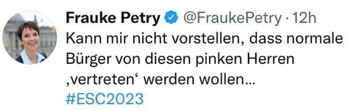 Frauke Petry zu LORD OF THE LOST